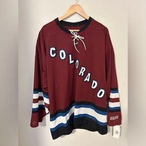 Vintage Colorado Avalanche jersey